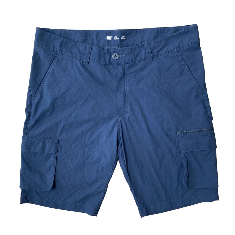Helly Hansen Shorts Maridalen Mens XL Cargo UPF 50+ Blue